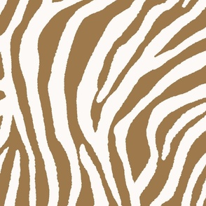 zebra stripe reversed \\ cocoa - jumbo