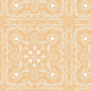 Pale Yellow Cream Moroccan Tile 