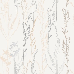 Wildgrass wallpaper neutral