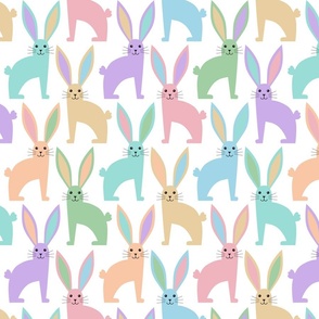 Pastel Bunny Rabbits