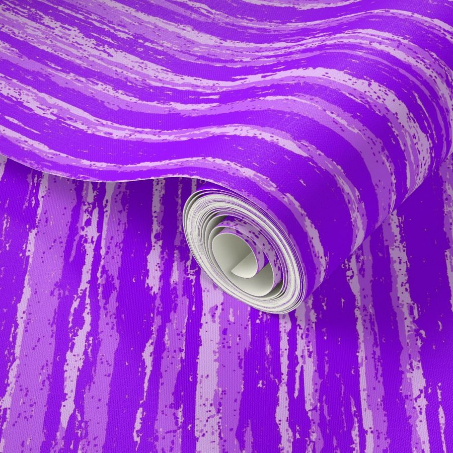 Solid Purple Plain Purple Grasscloth Wallpaper | Spoonflower