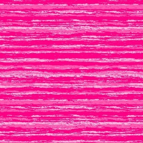 Solid Pink Plain Pink Grasscloth Texture Horizontal Stripes Bold Rose Magenta Pink FF007F Bold Modern Abstract Geometric