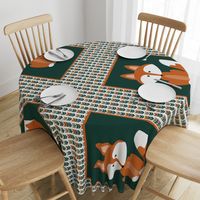 Fox Bordered Blanket