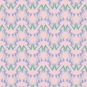 Spring Blooms Purple Pattern 1 Pink