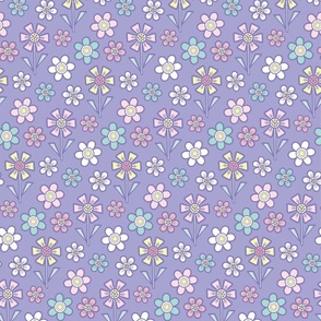 Basket Bunnies Collection_floral lilac