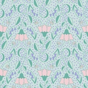 Spring Blooms - Mint