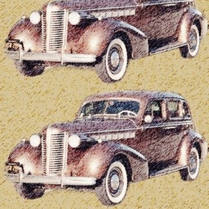 Big Old 1938 Brown Sedan