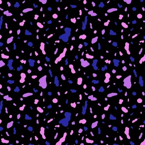 Purple Pink Dalmatian Spots