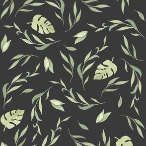 Jungle Leaves (onyx half-scale) // King of the Jungle