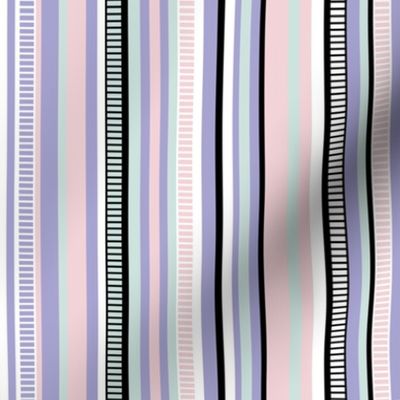 Candy Color Serape Stripe-M