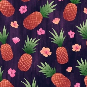 Pineapple Summer - Purple