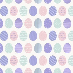 Pastel Petal Easter Eggs Sm.