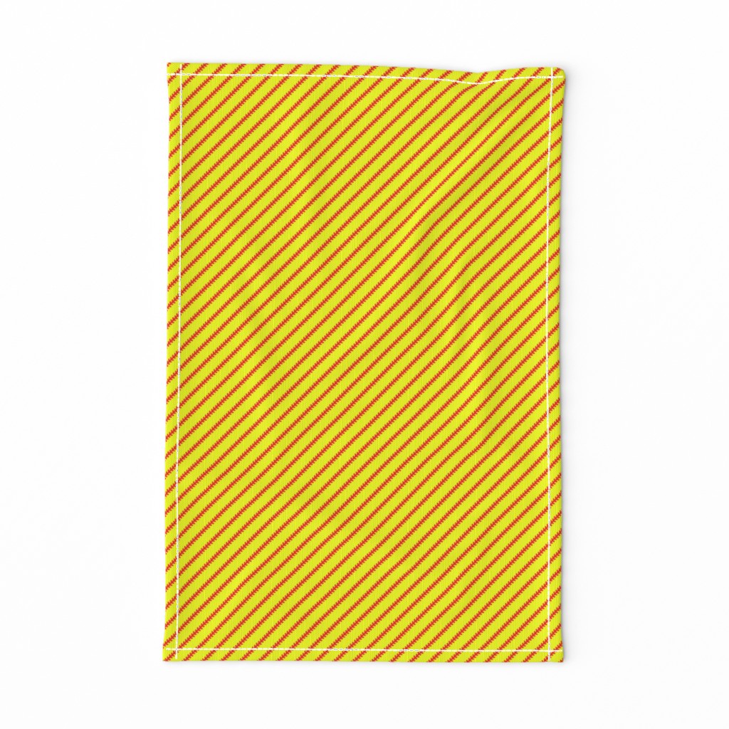 (extra small scale) softball - softball stitch - yellow - C22