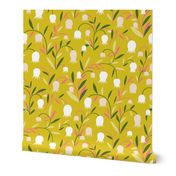 lily of the valley brimstone yellow // large scale