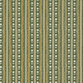 Melrose Wallpaper - Pasture Green