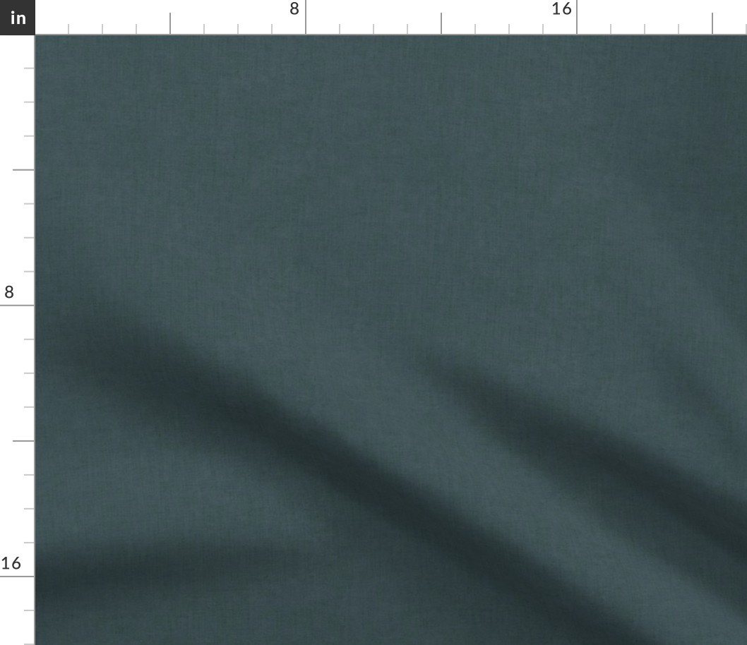 Cool Dark Teal blue-green Textured Solid - Fanfare Coordinate