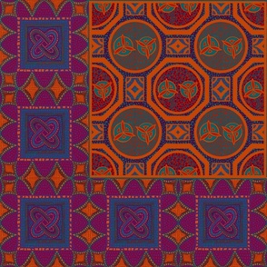 Moroccan Mosaics in Rich colours