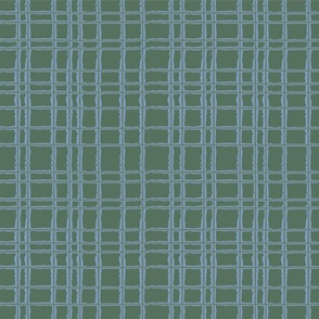 Imperfect Green Plaid