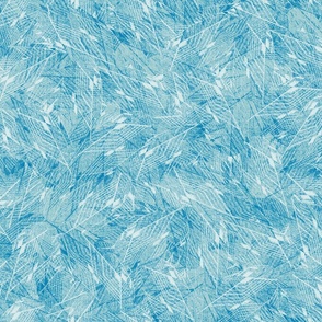 leaf-feather_texture_aqua_blue
