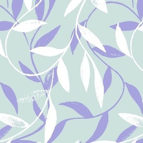 Pastel leaves