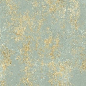 Grey Green and Gold Shabby Chic Distressed Texture