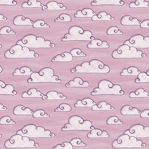 candy clouds - pink
