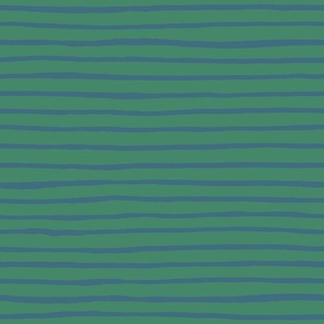 Stripes Green and Blue 