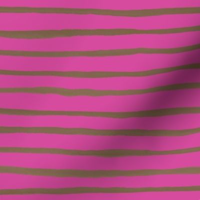 Stripes Pink and Brown