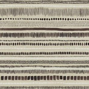 ink stripes abstraction - sage