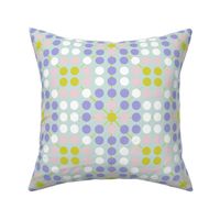 Boho Dots Tile - pastel - graphic - retro