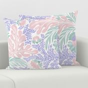 Large // Floral vine in Candy colors