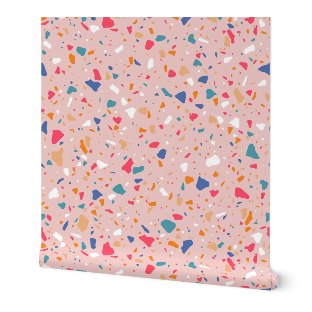 Large Terrazzo Pink Sunset