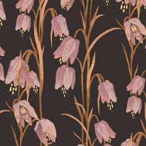 Jumbo Fritilary Floral Blanck