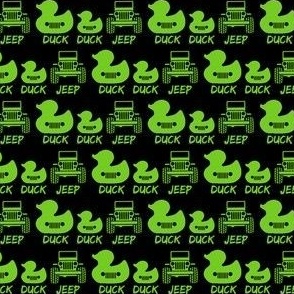 Duck Duck Jeep green