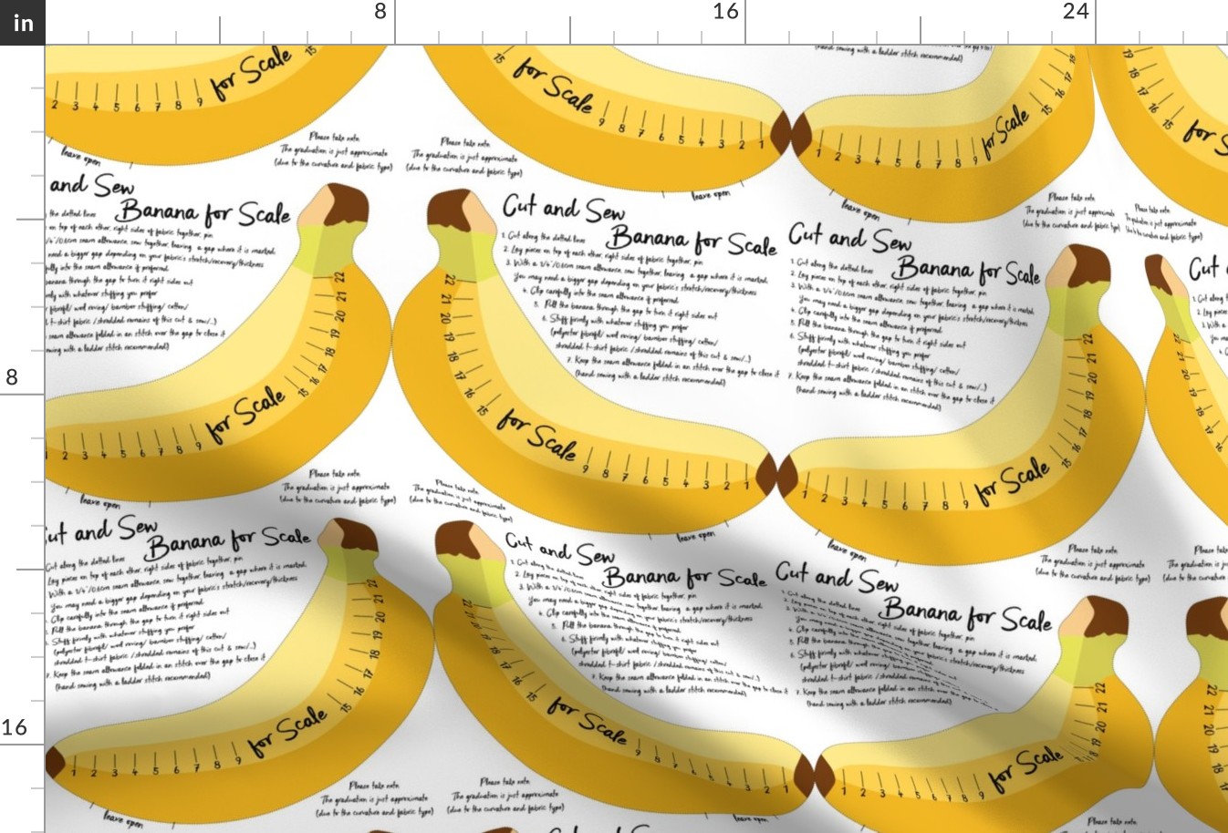 Banana for Scale Graduation in cm 1of2