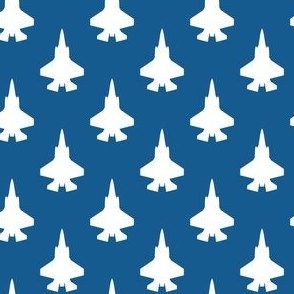 F35_white on blue