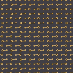 Key seamless pattern.