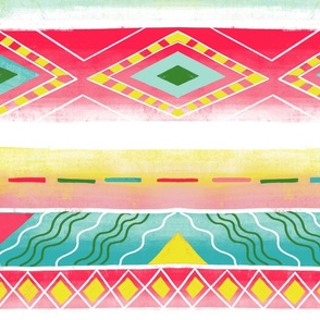 mexican summer vibes mint // large scale