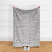 purple floral willy grey linen