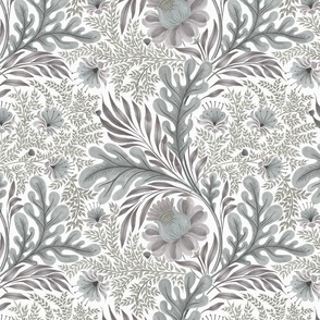 Neutral florals small scale
