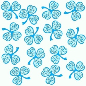 Celtic pattern - blue 