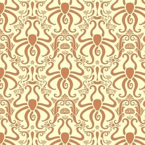 greek octopus red sand
