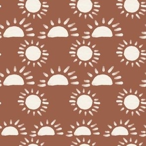 Boho Suns and Full Suns Rust