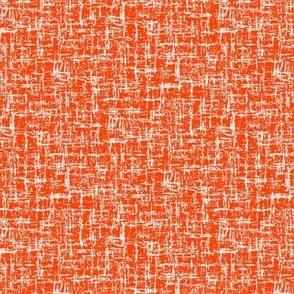Solid Red Plain Red Grasscloth Texture Woven Bold Coral Orange Red Scarlet FF4000 Bold Modern Abstract Geometric