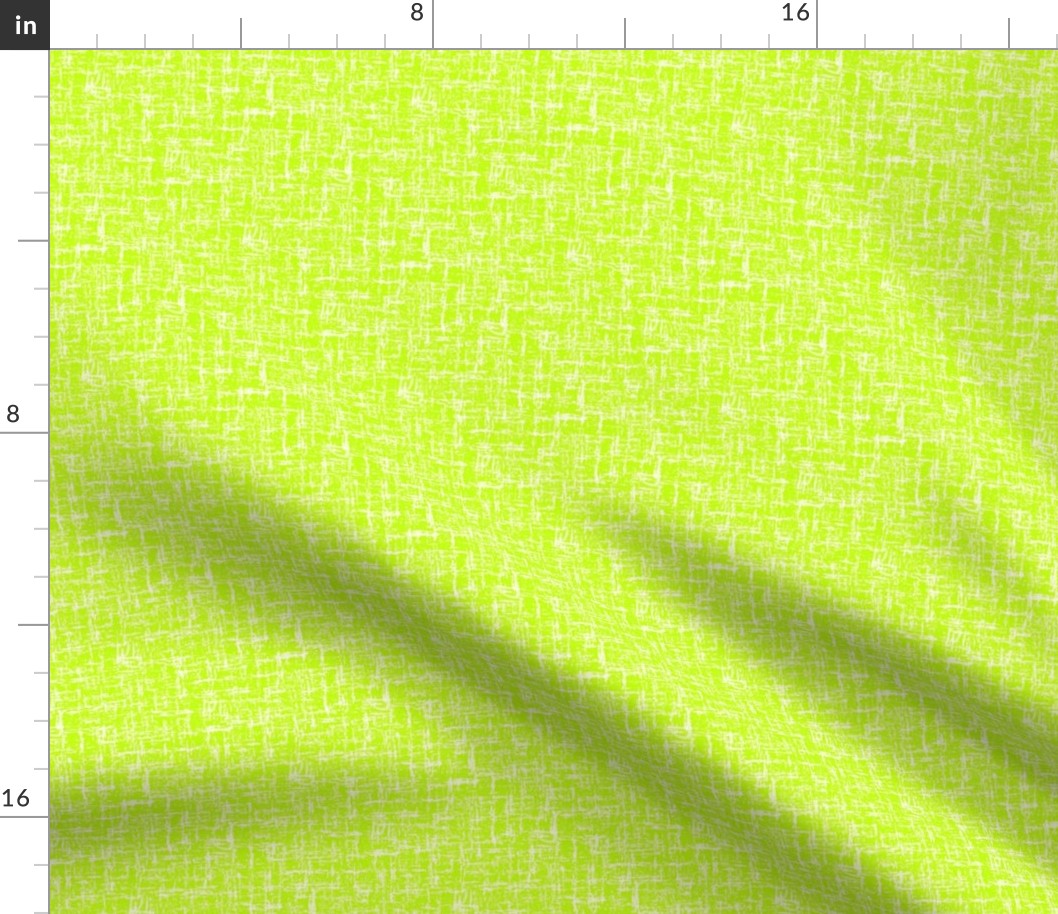 Solid Green Plain Green Grasscloth Texture Woven Electric Lime Green Yellow D4FF00 Bold Modern Abstract Geometric