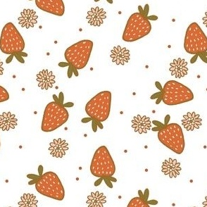 Retro Strawberries 