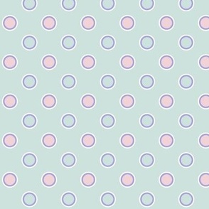 Polka Dots Lilac-Cotton Candy_Bg Seaglass