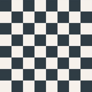 Old Skool Check Lg | Midnight + Cream Checkered
