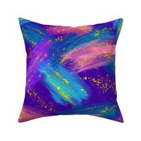 Glitter Paint Galaxy - Purple Large Scale