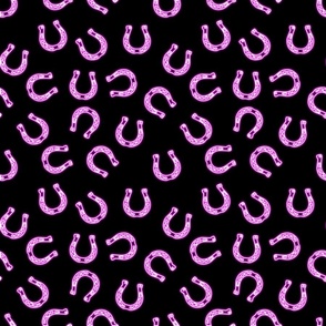 Magic Pink Lucky horseshoes